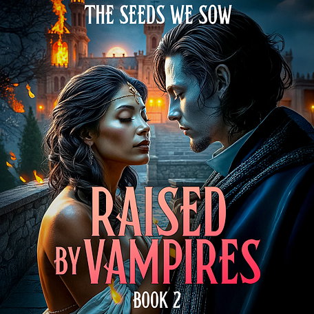 Cover image for Raised by Vampires Book 2: The Seeds We Sow