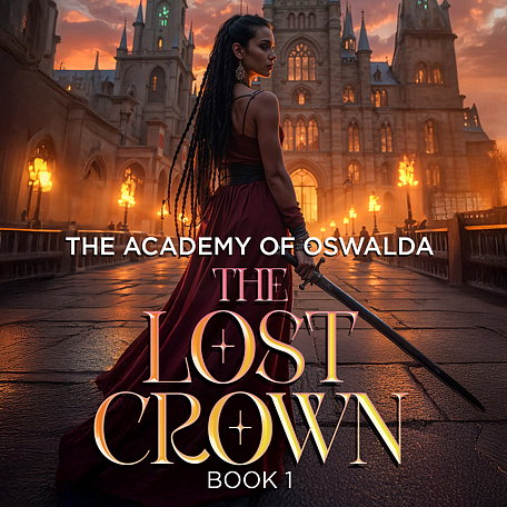 Cover image for The Lost Crown Book 1: The Academy of Oswalda
