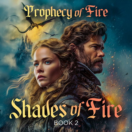 Cover image for Shades of Fire Book 2: Prophecy of Fire