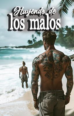 Cover image for Huyendo de los malos