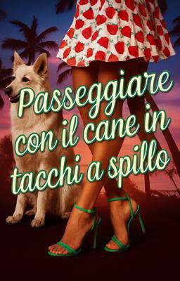 Passeggiare con il cane in tacchi a spillo