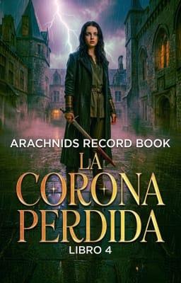 Cover image for La Corona Perdida Libro 4: Arachnids Record Book