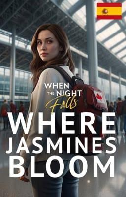 Cover image for Cuando cae la noche: Donde florecen los jazmines