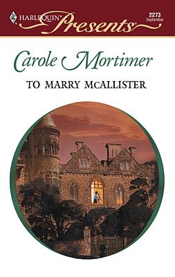 Cover image for To Marry McAllister
