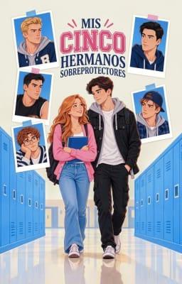 Cover image for Mis cinco hermanos sobreprotectores