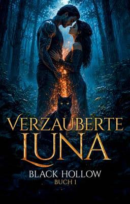 Cover image for Black Hollow 1: Verzauberte Luna