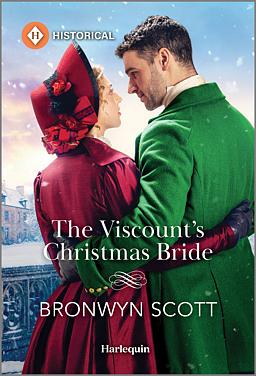 Cover image for The Viscount's Christmas Bride