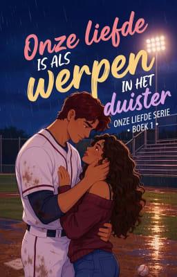 Cover image for Onze liefde is als werpen in het duister