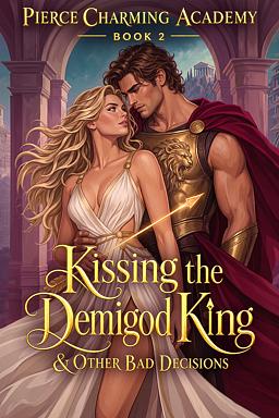 Cover image for Pierce Charming Academy 2: Kissing the Demigod King & Other Bad Decisions