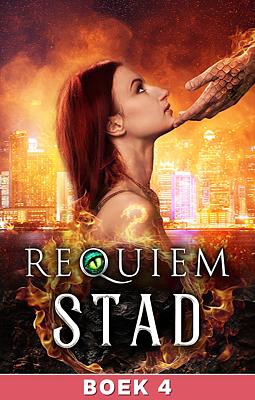 Cover image for De tweelingdraken: Requiem-Stad Boek 4